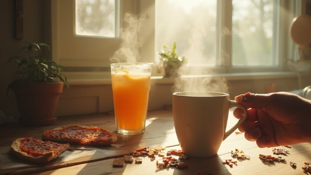 disrupting habitual morning rituals