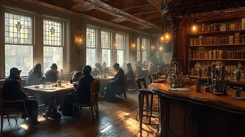 informal intellectual discourse establishments