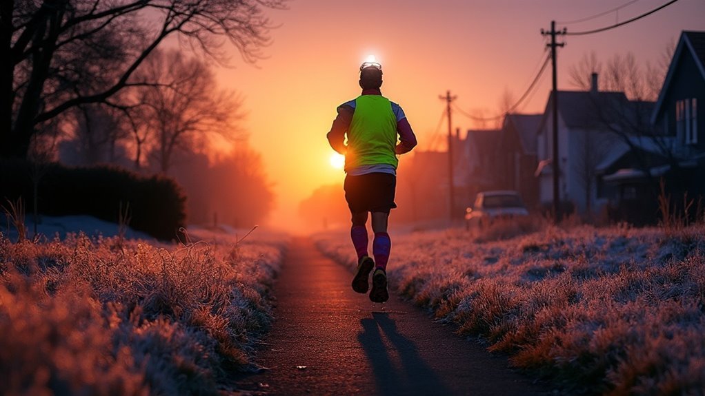 safety guidance for morning runs
