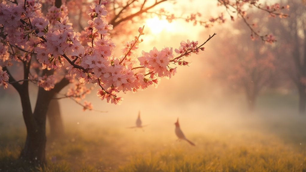 serene birdsong serenades awakening world
